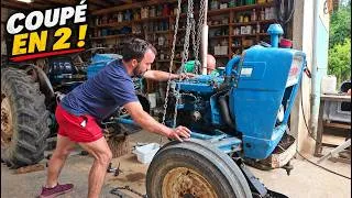 Miniature : Ford 3000 : embrayage HS, pas le choix… il faut le couper en deux ! - Ep241