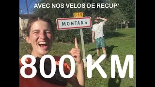 Miniature : Les petits shlags - 800 km avec des vélos de récup'