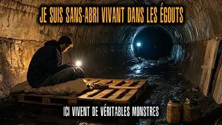 Miniature : Je Suis Sans-Abri Vivant Dans Les Égouts – ICI Vivent De VÉRITABLES CRYPTIDES.