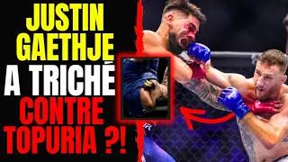 Miniature : 🔴Justin GAETHJE TRICHÉ contre Ilia TOPURIA !? (Images et videos)