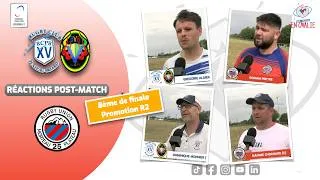 Miniature : Réactions après match 8ème de finale Promotion R2 2026