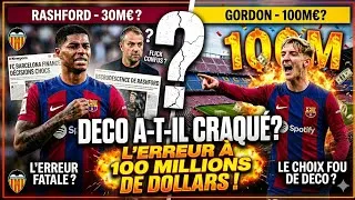 Miniature : 🛑 DECO A CRAQUÉ ! Renoncer à Rashford pour ce joueur à 100M€ ? C'est de la folie !