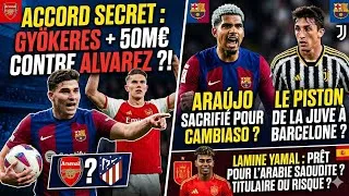 Miniature : ​MERCATO BOMBE 💣 : Julian ALVAREZ + 115M€ à ARSENAL ?! Échange ARAÚJO-CAMBIASO Validé ?! 😱