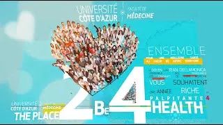 Miniature : VŒUX 2O24 - UFR médecine - Université Côte d'Azur