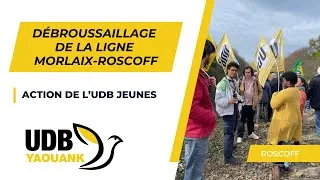 Miniature : UDB Yaouank : débroussaillage de la ligne de train Morlaix-Roscoff !