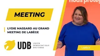 Miniature : Lydie Massard au meeting de Labège – européennes 2024