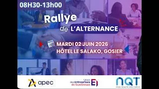 Miniature : RETOUR VIDÉO🎥 - Rallye de l’Alternance de l’UDE-MEDEF 2026