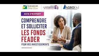 Miniature : [Avis d'expert 🎥] Comprendre et solliciter les fonds FEADER