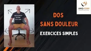 Miniature : mobilité et souplesse du dos, exercices sur chaise, simples & efficaces
