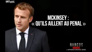 Miniature : Macron & McKinsey : « Qu’ils aillent au pénal », répond le pensionnaire de l'Élysée aux accusations