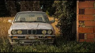 Miniature : Abandonnée depuis 10 ans BMW E30 1990 - Va-t-elle redémarrer ?