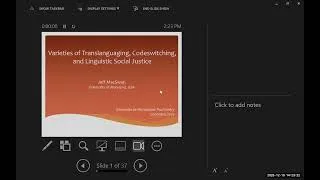 Miniature : Jeff Mac Swan : Varieties of Translanguaging, Codeswitching, and Linguistic Social Justice