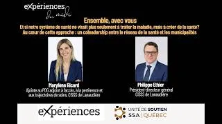 Miniature : Expériences du midi - Coleadership entre réseau de la santé et municipalités au CISSS Lanaudière