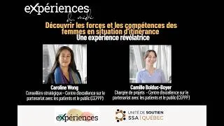 Miniature : Expériences du midi - Découvrir les forces et les compétences des femmes en situation d'itinérance