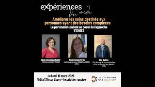 Miniature : Expériences du midi - Améliorer les soins aux personnes avec besoins complexes (approche V1SAGES)
