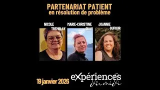 Miniature : Expériences du midi - Partenariat patient en résolution de problème