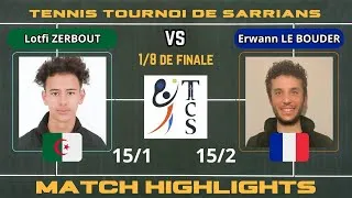 Miniature : Tennis Tournoi de printemps  TC SARRIANS 1/8 de Finale