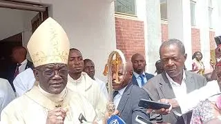 Miniature : Fête de la pâque, Mgr  Jean Mbarga, Archevêque métropolitain de Yaoundé 