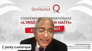 Miniature : Synthèse et clôture - Conférence internationale "L'insécurité en Haïti" - Jacky Lumarque