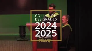 Miniature : Collation des grades 2024-2025 – Discours de l’athlète olympique Philippe Marquis