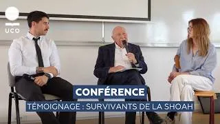 Miniature : Conférence Faculté DEGSP I Témoignage : survivants de la Shoah
