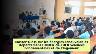 Miniature : Master Class sur les énergies renouvelables