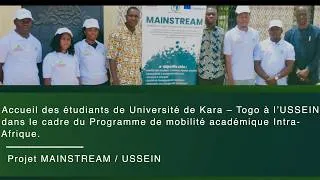 Miniature : Mobilité de 5 étudiants de l’Université de Kara du Togo dans le cadre du projet Erasmus MAINSTREAM