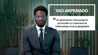 Miniature : Yao Akpemado, géomaticien [TRAJECTOIRES]