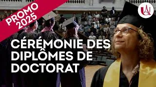 Miniature : Cérémonie de remise des diplômes de doctorat - promotion 2025