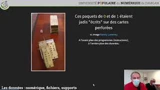 Miniature : Les données : le numérique, les fichiers, les supports