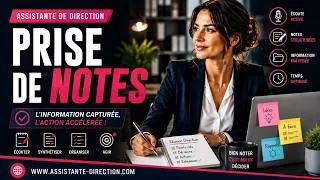 Miniature : Prise de notes — Assistante de direction