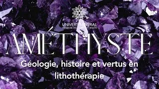 Miniature : Améthyste du Brésil - Géologie, histoire et vertus en lithothérapie