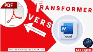 Miniature : Comment Transformer Document Word au format PDF