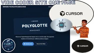 Miniature : VIBE CODER SITE ONE PAGE VIA CURSOR
