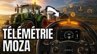 Miniature : Farming Simulator 25 : la télémétrie MOZA enfin décryptée !