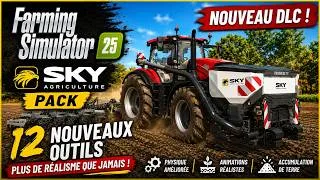 Miniature : Farming Simulator 25 : le SKY Agriculture Pack dévoilé ! 12 outils et une physique améliorée