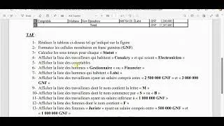 Miniature : Cours Excel : Filtre avancé/élaboré Part 1