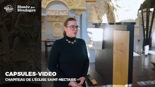 Miniature : [Musée des Moulages] UNE OEUVRE : Chapiteau de l’église Saint-Nectaire