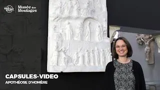 Miniature : [Musée des Moulages] UNE OEUVRE : Apothéose d’Homère