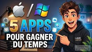 Miniature : Top 5 des meilleures apps Mac/PC pour gagner du temps en 2026 !