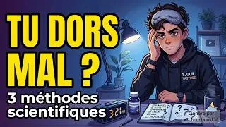 Miniature : Tu mets 1h à t’endormir ? Voici 3 méthodes scientifiques !