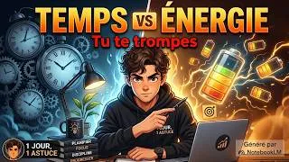 Miniature : Énergie VS temps : la vraie ressource à gérer