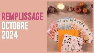 Miniature : Mon remplissage d'Octobre - Gestion budget - Système des enveloppes