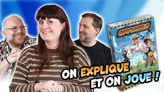 Miniature : Spyworld. Qui aura la meilleure base secrète ? On explique et on joue