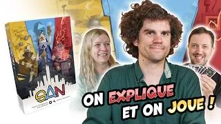 Miniature : San, un deckbuilding accessible à tous. On explique et on joue.