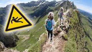 Miniature : La plus EFFRAYANTE des Randonnées en SUISSE mais aussi la plus belle - Les crêtes du mont SCHAFLER