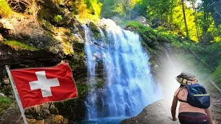 Miniature : De magnifiques canyons, des lacs , des cascades et DE LA PLUIE . Vive la suisse 🇨🇭