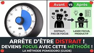 Miniature : Pomodoro - ARRÊTE d'être DISTRAIT ! La méthode pour exploser ton focus ⏱️