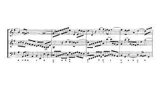 Miniature : Johann Sebastian Bach - Triosonate G-dur BWV 1038