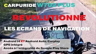 Miniature : Carpuride W702 Plus. La REVOLUTION des écrans de navigation
